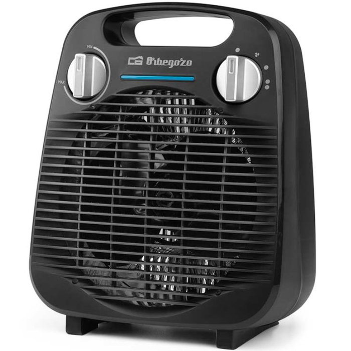 Orbegozo FH 5141 Calefactor de 2000 W con Termostato Regulable, Negro Orbegozo FH 5141 Calefactor de 2000 W con Termostato Regulable, Negro